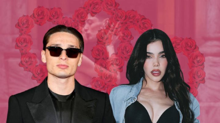 Peso Pluma y Kenia Os comparten románticas fotos que reafirman su amor