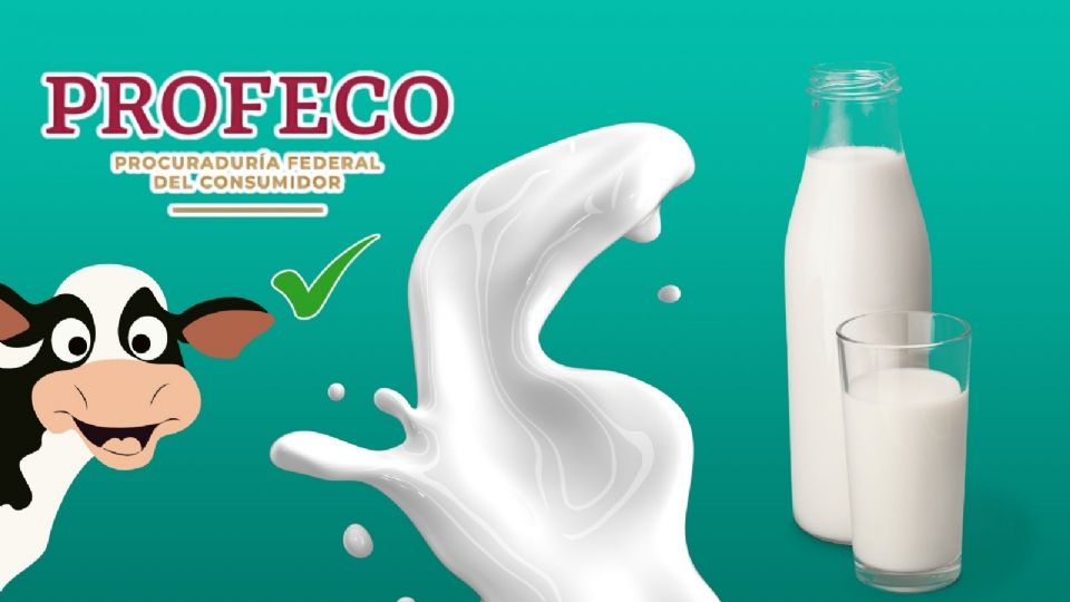La marca de leche que SÍ es leche según Profeco
