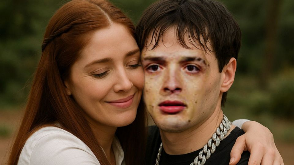 Peso Pluma y Adela Noriega.