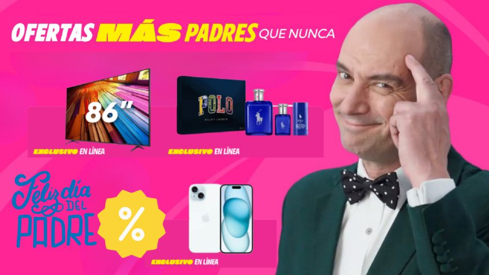 Estas son las ofertas que Julio Regalado ofrece por el Día del Padre 2025