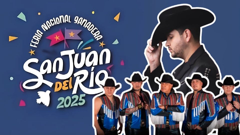 ¿Qué artistas darán concierto HOY 13 de junio en la Feria San Juan del Río 2025?