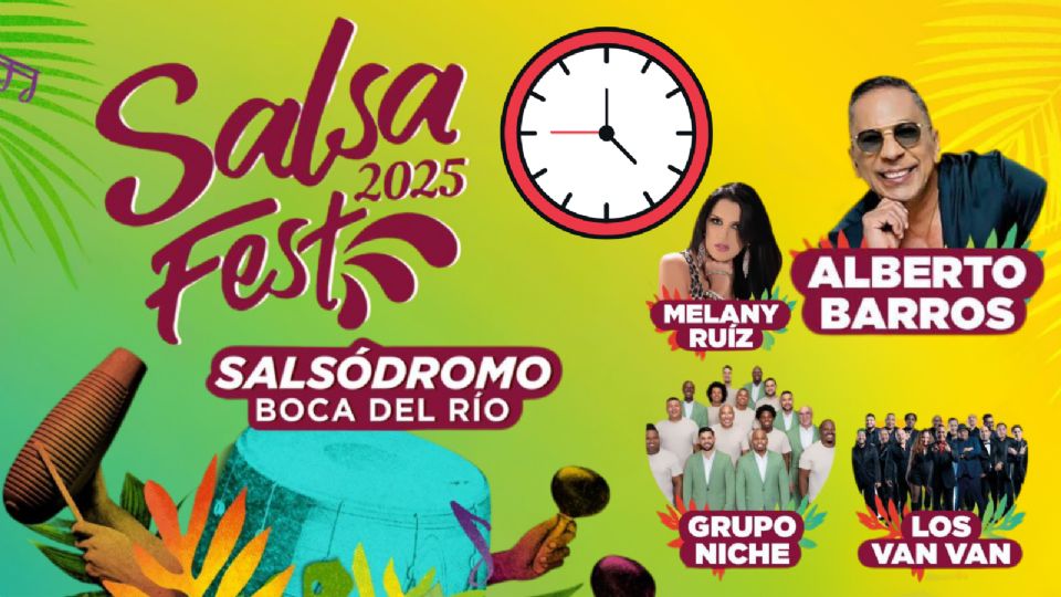 Estos son los artistas que se presentarán HOY en el Salsa Fest 2025