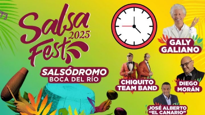 Salsa Fest Veracruz 2025: Horarios por artistas que darán concierto GRATIS HOY 14 de junio