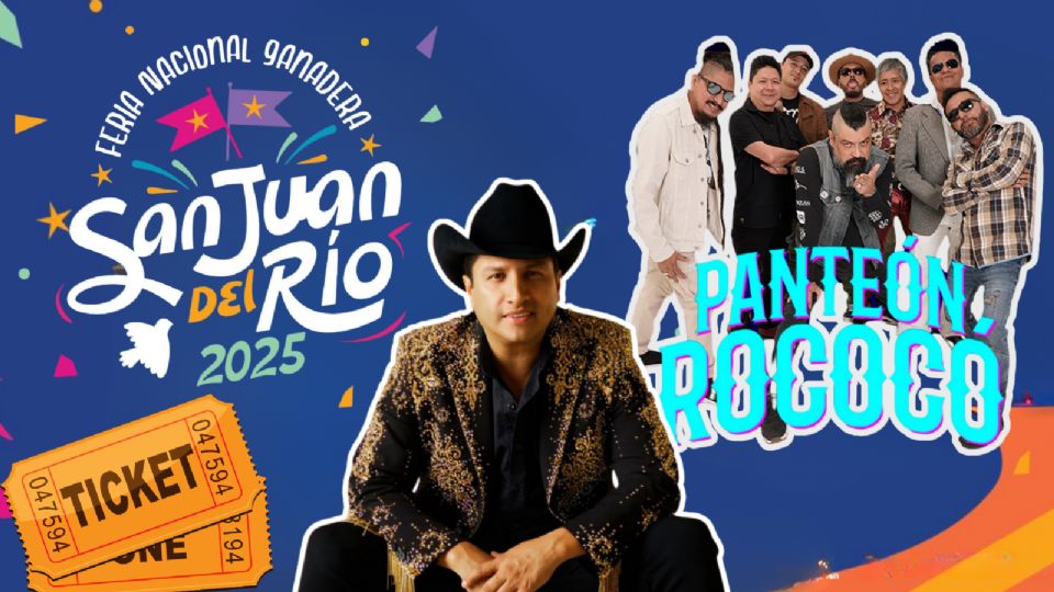 Estos son los artistas que se presentarán HOY en la Feria San Juan del Río Querétaro 2025.