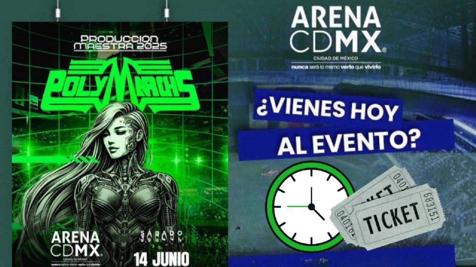 Polymarchs se presentará HOY en la Arena CDMX.