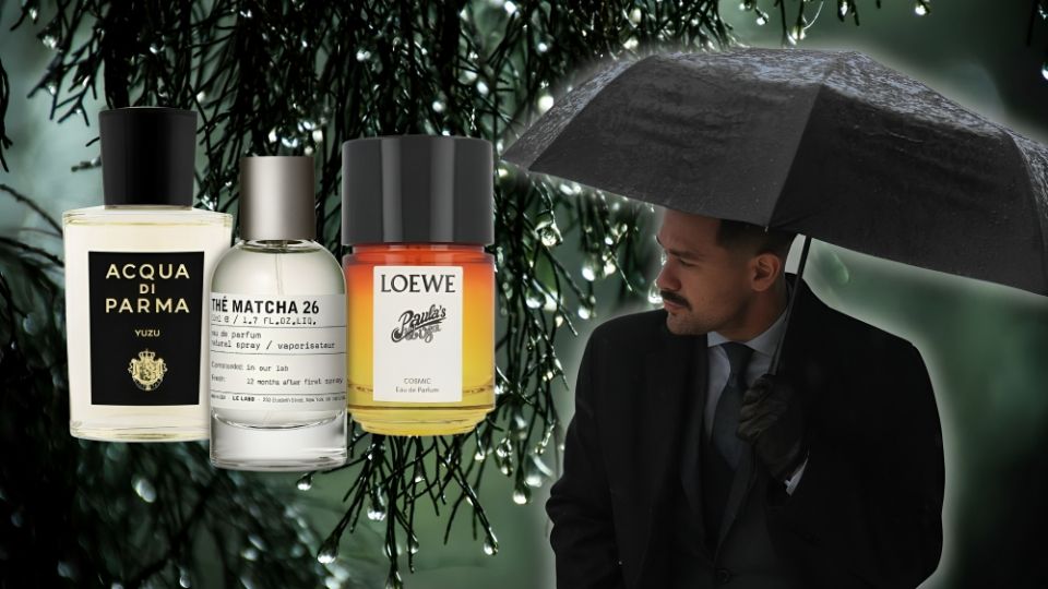 5 perfumes para hombres perfectos para esta temporada de lluvias