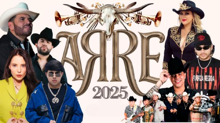 Festival Arre 2025: Revelan el cartel oficial para Monterrey ¡Desde El Komander hasta Fuerza Regida!
