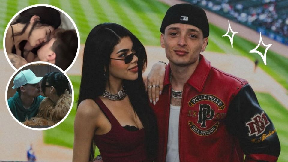 Kenia Os felicita a su novio Peso Pluma en su cumpleaños número 26