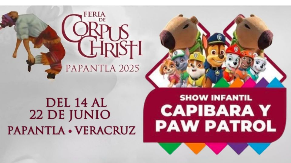 Feria de Copus Christi Papantla 2025 HOY 16 de junio 2025