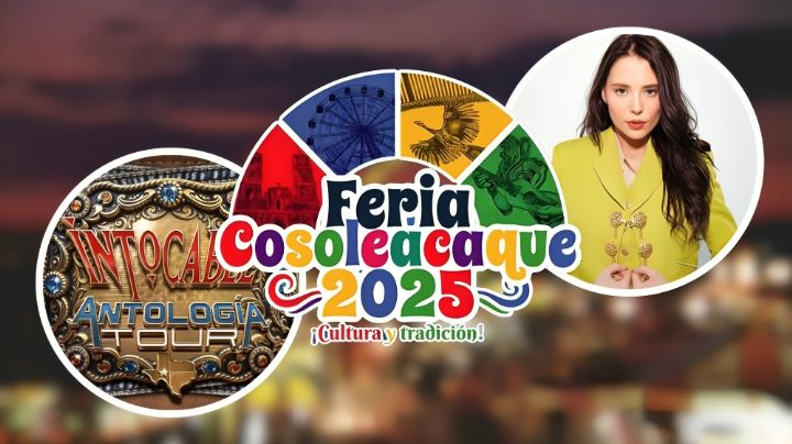 Feria Cosoleacaque 2025: ¿Qué artistas se presentarán del 29 de junio al 2 de julio?