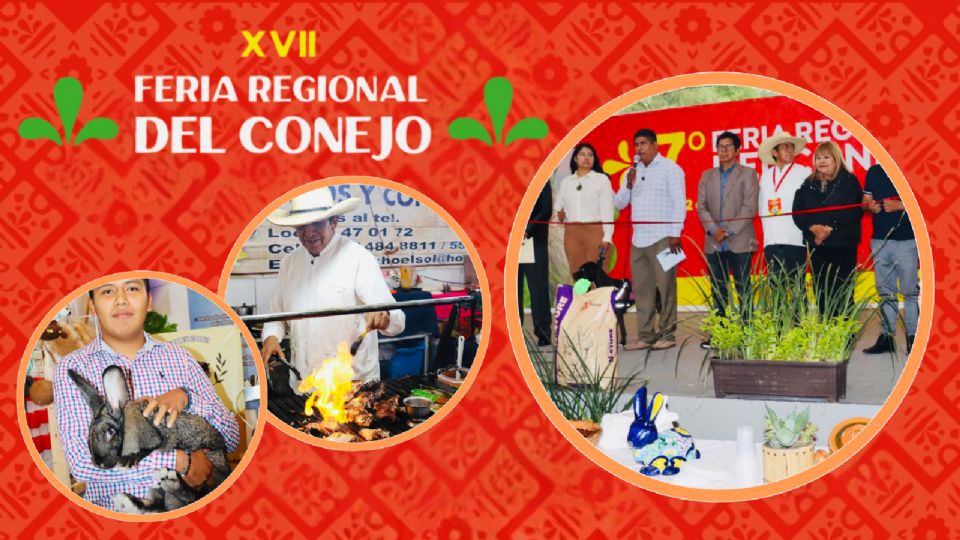 Programa completo de actividades de la Feria Regional del Conejo Xochimilco 2025.
