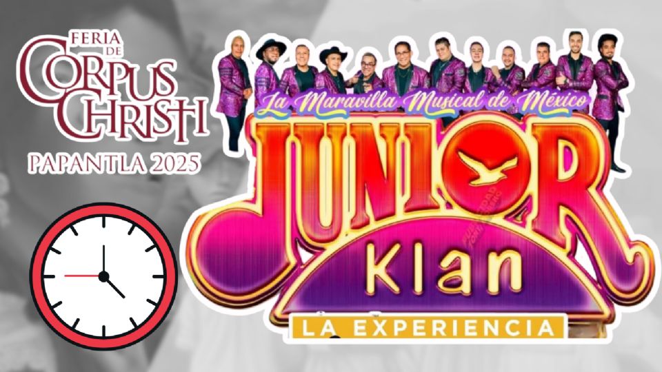 Junior Klan se presentará HOY en la Feria Corpus Christi Papantla 2025