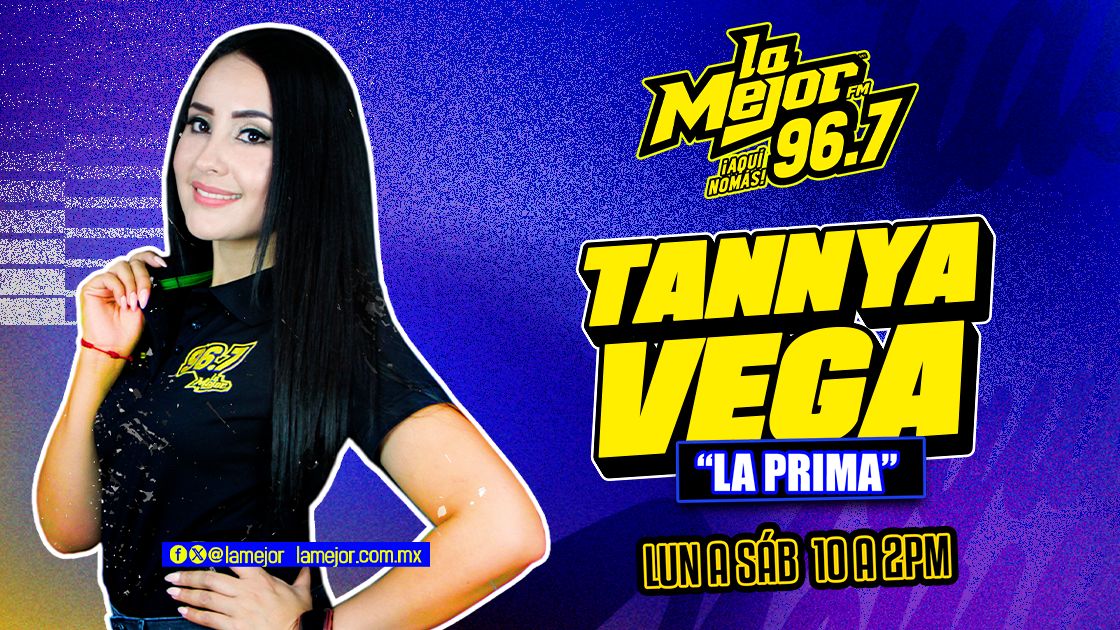 Tannya Vega La Prima de La Mejor 96.7