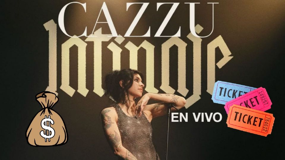 Posibles precios y zonas de los conciertos de Cazzu en México