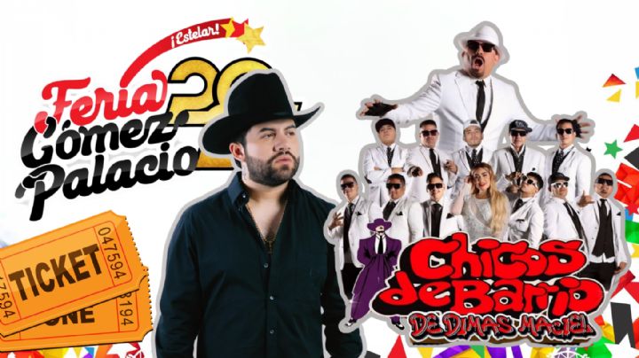 Expo Feria Gómez Palacio 2025: Cartelera de artistas que se presentarán HOY 20 de junio en la Velaria y en el Palenque