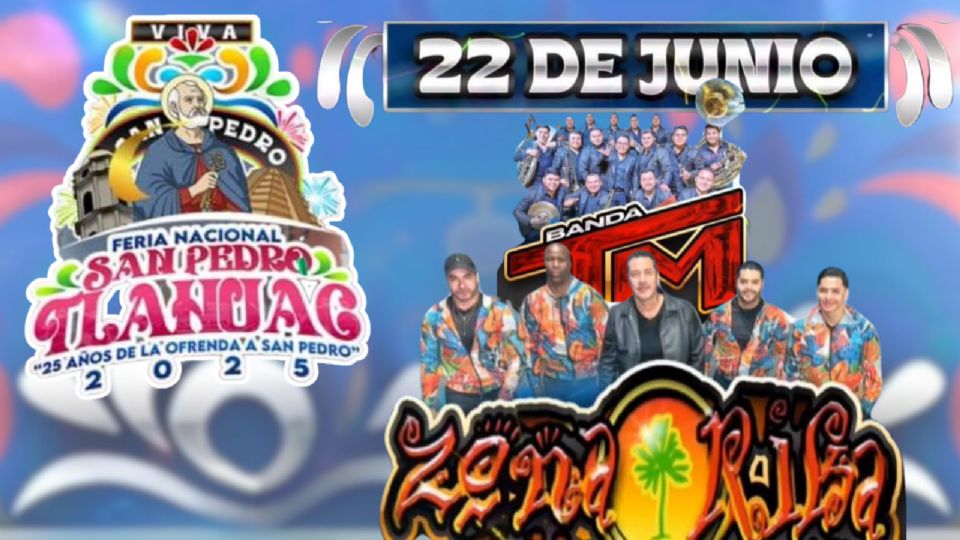 Estos son los artistas que se presentarán HOY en la Feria San Pedro Tláhuac 2025