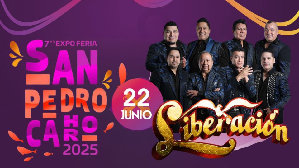 Grupo Liberación se presentará HOY en la Expo Feria San Pedro Cahro 2025