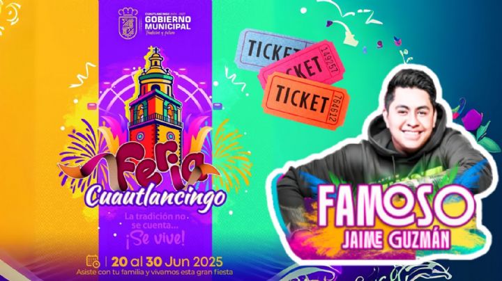 Feria Cuautlancingo 2025: ¿Qué artista dará concierto GRATIS hoy 23 de junio en Puebla?