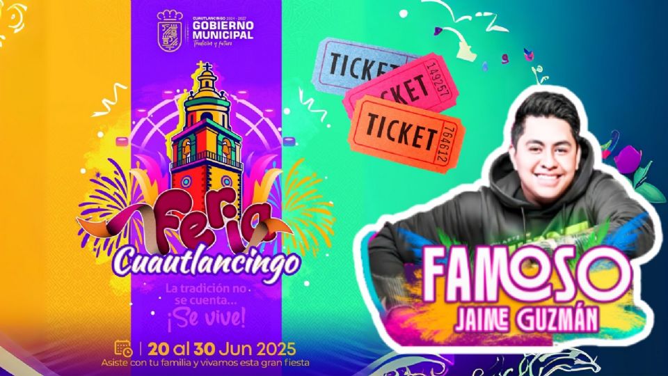 Estos son los conciertos programados para hoy 23 de junio en la Feria Cuautlancingo 2025
