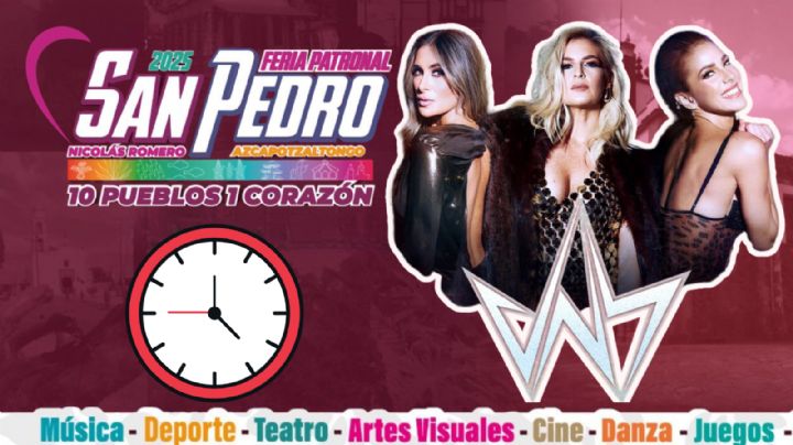 Feria San Pedro Azcapotzaltongo 2025: Programa completo de artistas y actividades de HOY 27 de junio en el EDOMEX