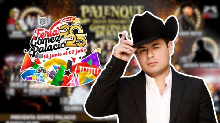 Palenque Vicente Fernández 2025: Precio de boletos para Alfredo Olivas en la Feria Gómez Palacio