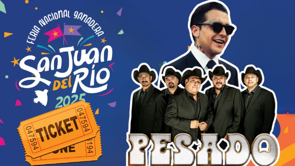 Estos son los artistas que se presentarán HOY en la Feria San Juan del Río Querétaro 2025.