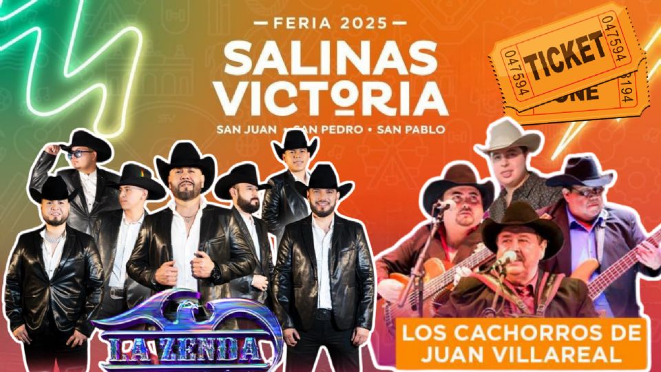 Estos son los artistas que se presentarán HOY en la Feria Salinas Victoria 2025.