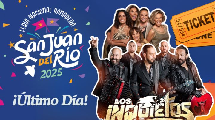 Feria San Juan del Río Querétaro 2025: Cartelera completa de artistas que darán concierto HOY 29 de junio en la CLAUSURA