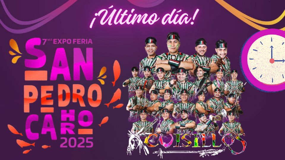 Banda Cuisillos se presentará HOY en la clausura de la Expo Feria San Pedro Cahro 2025