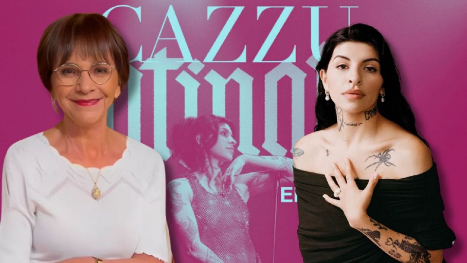 Cazzu da cachetada con guante blanco a Pati Chapoy y conductores