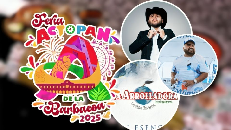 Cartelera de artistas de la Expo Feria de la Barbacoa 2025