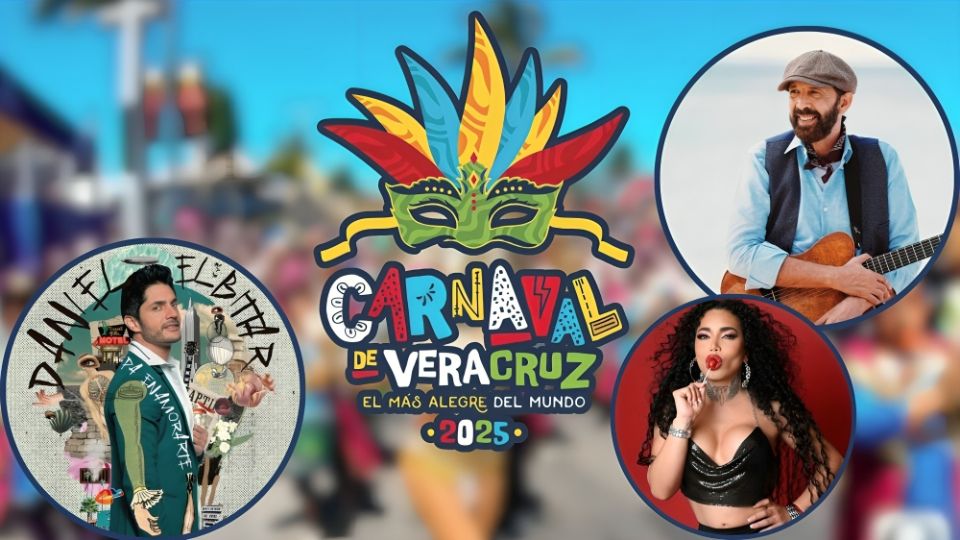 Artistas del Carnaval de Veracruz 2025