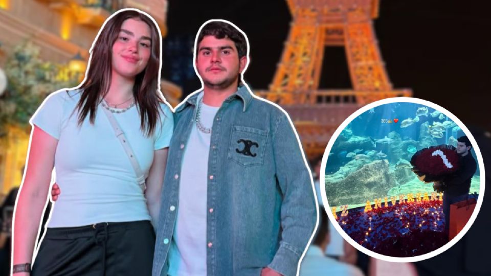 Emily Álvarez y Jaziel Avilez celebran su primer aniversario