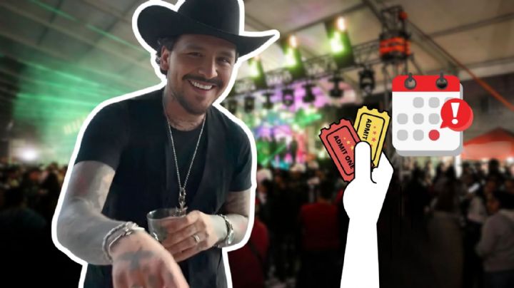 ¿Dónde se presentara Christian Nodal este fin de semana en el EDOMEX por solo 50 pesos?