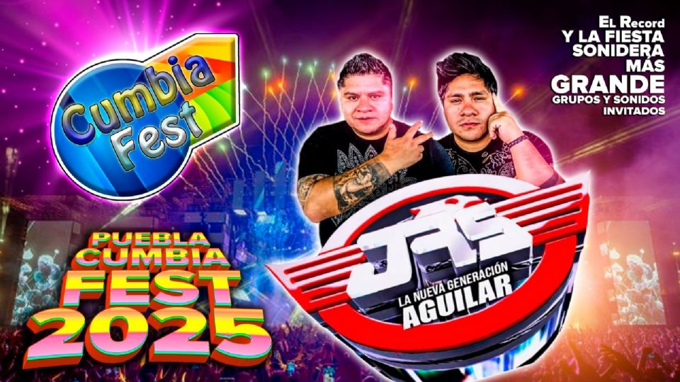 Puebla Cumbia Fest 2025 Cartelera de artistas que darán concierto GRATIS