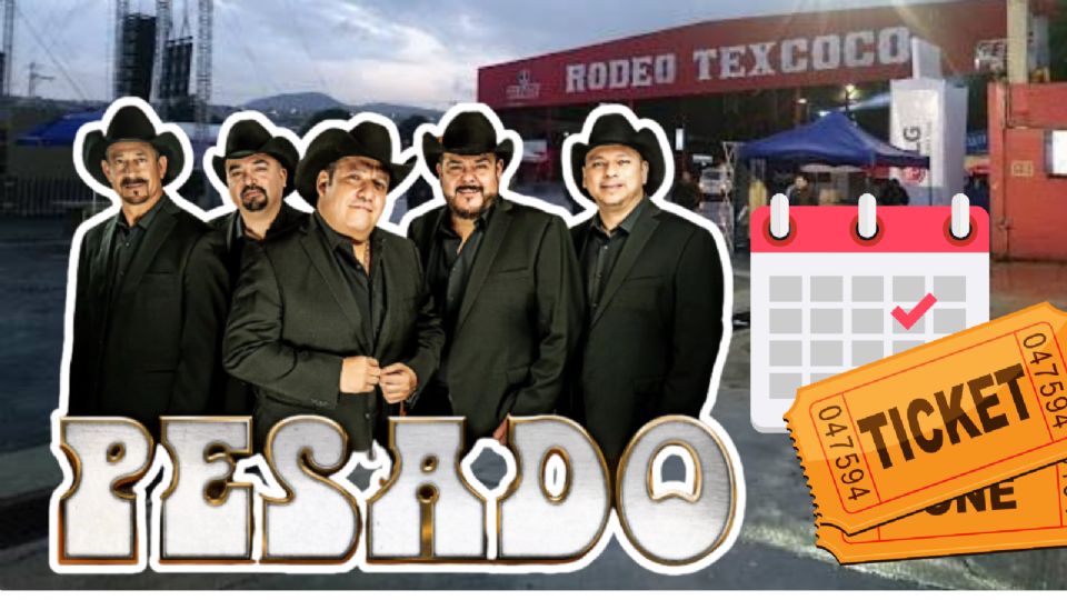 Grupo Pesado se presentará en el Rodeo Texcoco.