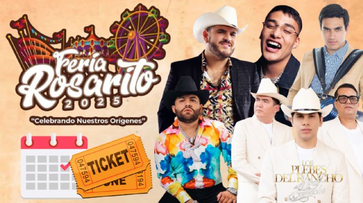 Feria Rosarito 2025: Cartelera completa de artistas que darán concierto en Baja California; fechas y precios