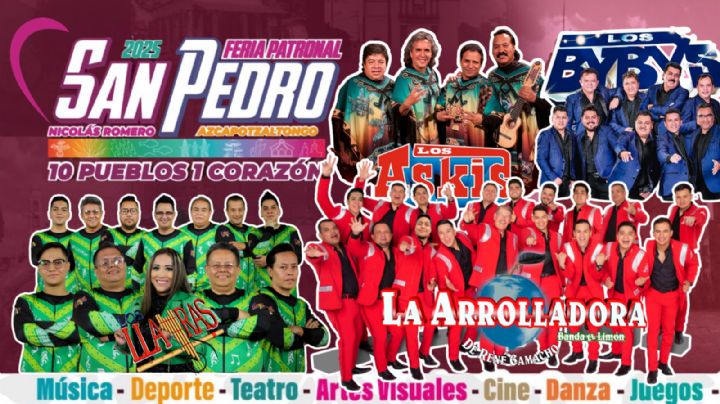 Feria San Pedro Azcapotzaltongo 2025: Cartelera de artistas que darán concierto GRATIS en el EDOMEX