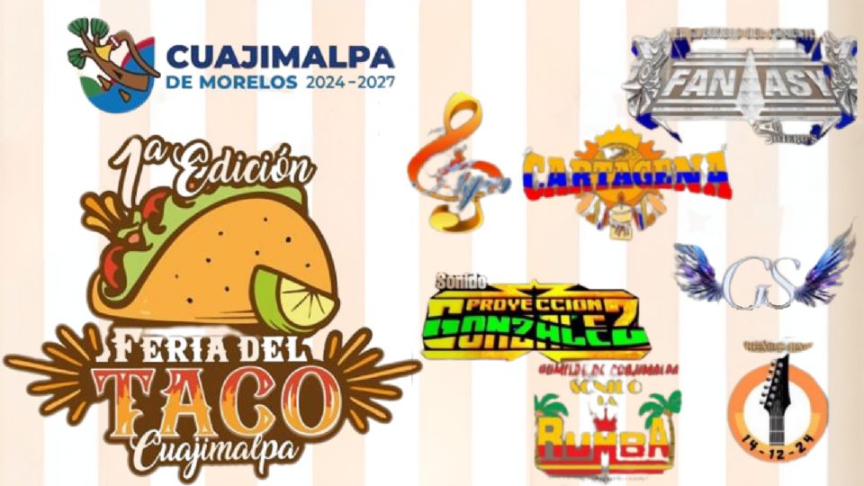 Estos son los artistas que se presentarán HOY en la Feria del Taco Cuajimalpa CDMX 2025