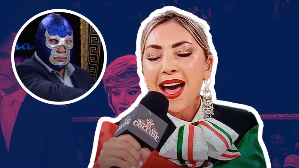 Esta fue la reacción de Blue Demon Jr tras error de Deyra Barrera