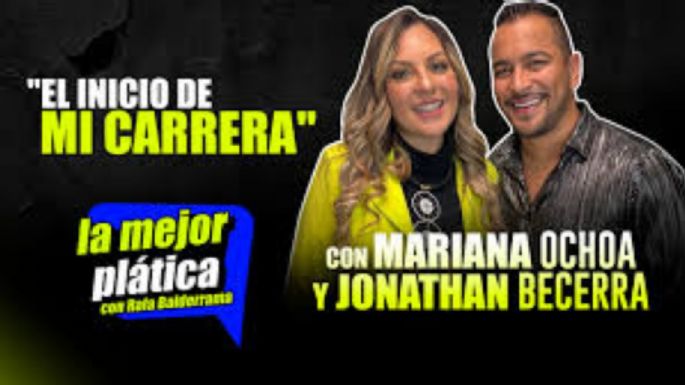 Mariana Ochoa y Jonathan Becerra revelan cómo iniciaron su carrera musical 