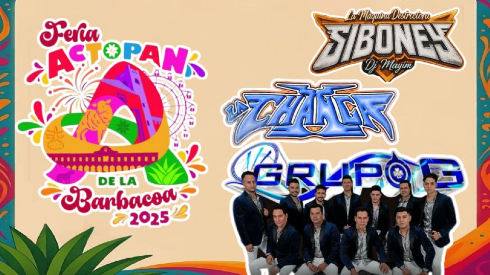 Estos son los artistas que se presentarán HOY en la Feria de la Barbacoa Actopan 2025