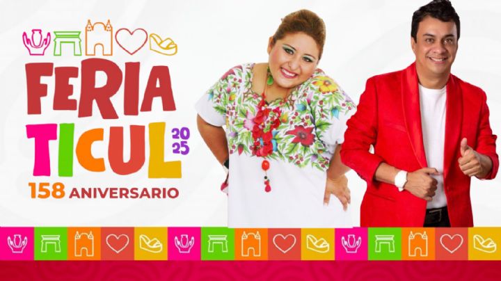 Feria Ticul 2025: Cartelera completa de artistas que se presentarán HOY 11 de julio en Yucatán