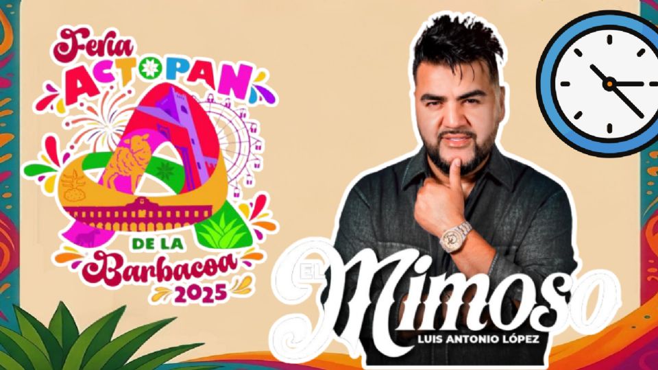 El Mimoso se presentará HOY en la Feria de la Barbacoa Actopan 2025.