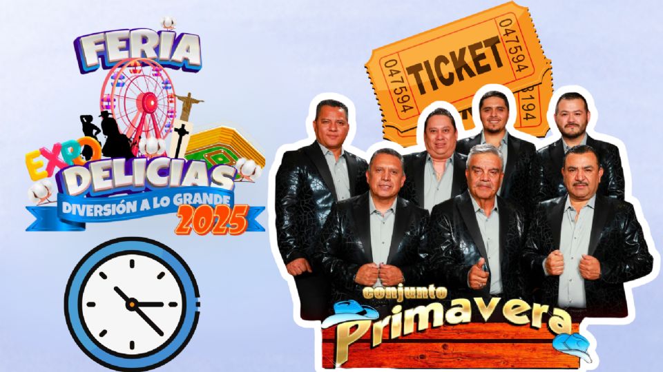 Conjunto Primavera se presentará HOY en la Feria Expo Delicias Chihuahua 2025.