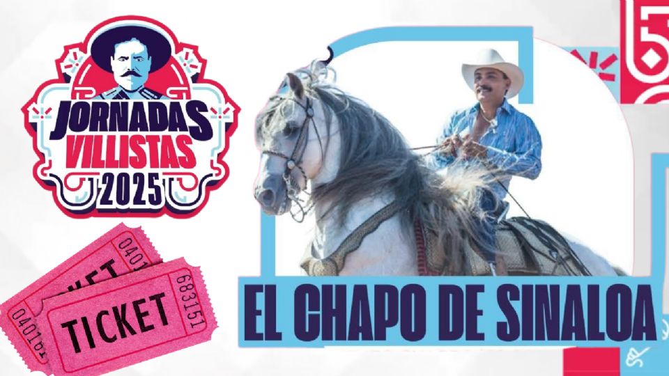 El Chapo de Sinaloa se presentará HOY en las Jornadas Villistas Parral Chihuahua 2025.