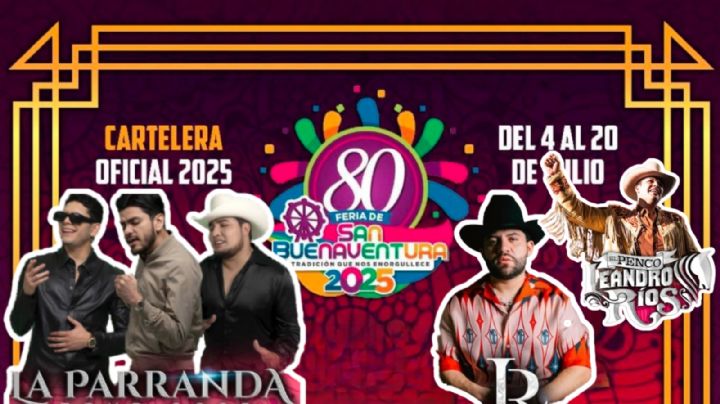 Feria San Buenaventura 2025: Conciertos y programa de actividades esta semana del 14 al 20 de julio