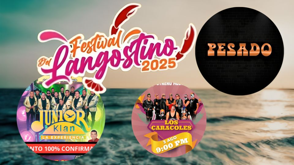 Grupo Pesado en el Festival del Langostino 2025