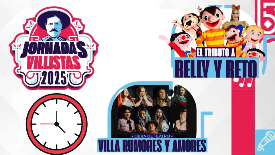 Estos son los artistas que se presentarán HOY en las Jornadas Villistas Parral Chihuahua 2025