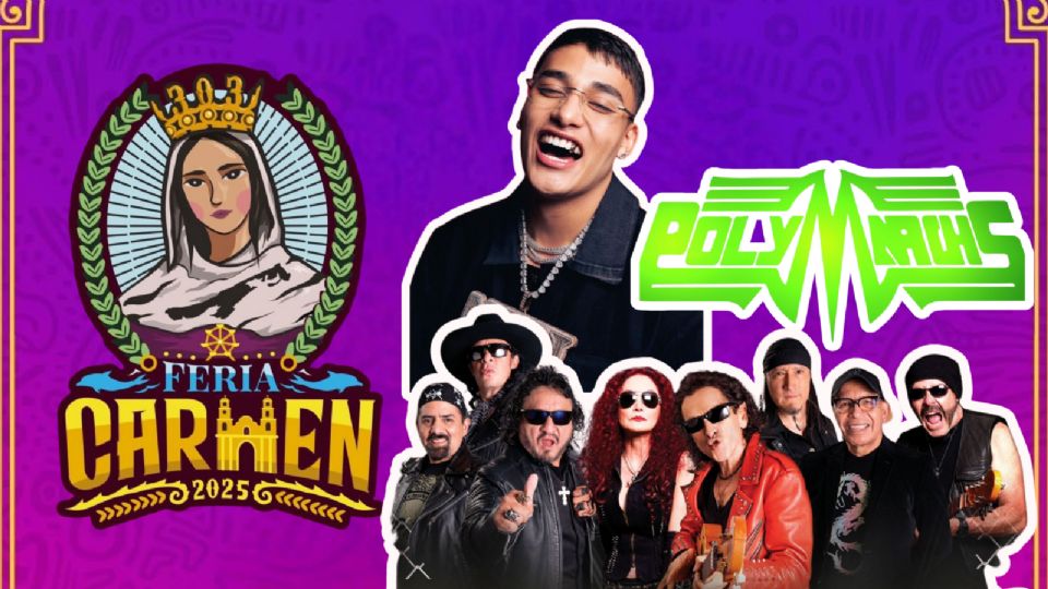 Estos son los artistas que se presentaran en la primera semana de la Feria del Carmen Campeche 2025